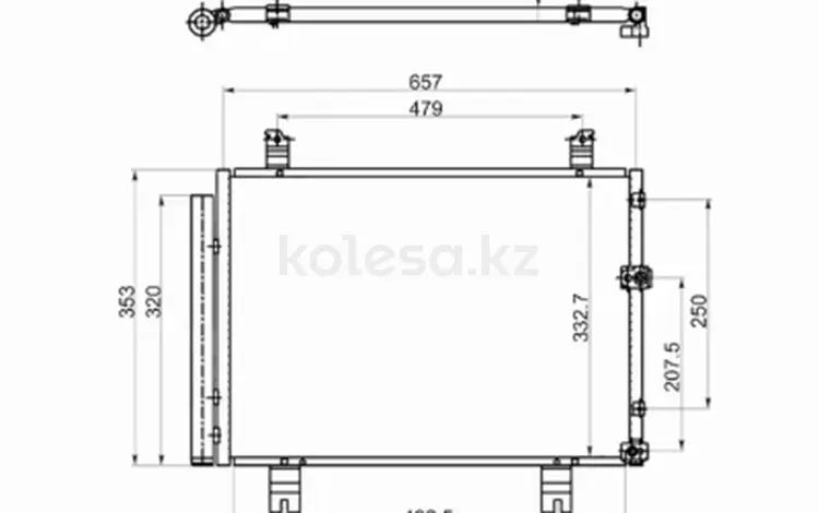 Радиатор кондиционера за 20 800 тг. в Шымкент