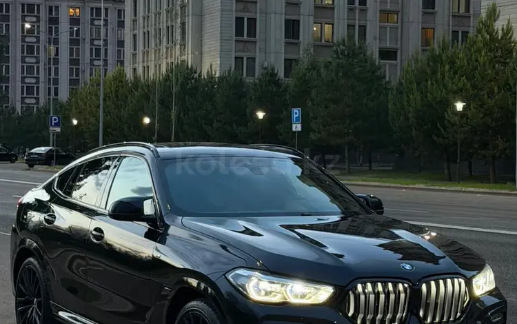 BMW X6 2021 года за 38 450 000 тг. в Астана