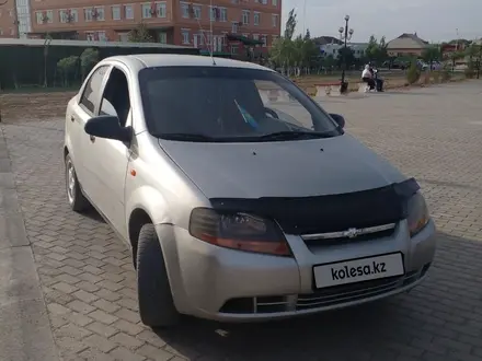 Chevrolet Aveo 2008 года за 1 600 000 тг. в Шиели – фото 4