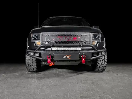 Бампер силовой передний BMS ALFA для Ford F-150 Raptor 2009-2014 за 631 400 тг. в Алматы – фото 3