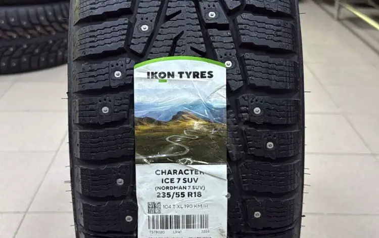 235 55 R18 зимние шины ikon Character ice 7 бывший Nokian Norman 7 за 64 000 тг. в Астана