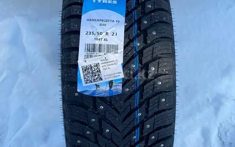 235/50/21 Nokian Hakka 10 (шип) Finland за 1 500 000 тг. в Астана