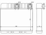 Радиатор отопителя салона за 13 750 тг. в Шымкент