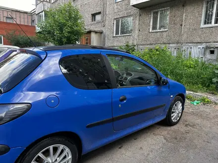 Peugeot 206 1999 года за 2 100 000 тг. в Павлодар – фото 4