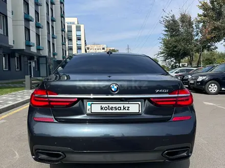 BMW 740 2016 года за 21 500 000 тг. в Алматы – фото 5