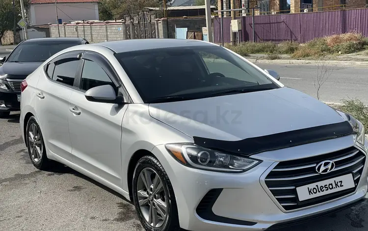 Hyundai Elantra 2017 года за 7 900 000 тг. в Шымкент