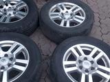 Диски комплект с зимний резины на все модели тоиота ланд круизер. Оригинал за 350 000 тг. в Алматы – фото 4