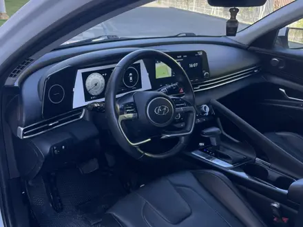 Hyundai Elantra 2022 года за 9 700 000 тг. в Кызылорда – фото 15