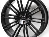 Kipardo SLT01254 R23 9.5J ET35 Dia72.6 Satin Black 5x120 за 680 000 тг. в Алматы