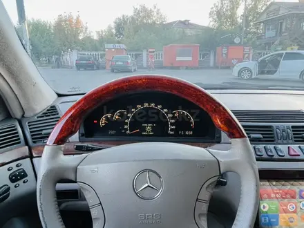 Mercedes-Benz S 320 1999 года за 2 800 000 тг. в Алматы – фото 10