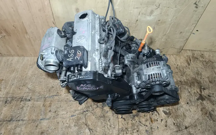 Двигатель AGG 2.0 2E VW инжектор Volkswagen Golf 3 Passat B3 B4 Vento Гольфүшін450 000 тг. в Караганда
