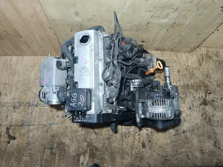 Двигатель AGG 2.0 2E VW инжектор Volkswagen Golf 3 Passat B3 B4 Vento Гольф за 450 000 тг. в Караганда – фото 3