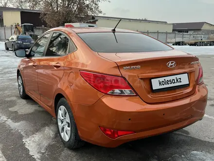 Hyundai Accent 2015 года за 6 200 000 тг. в Алматы – фото 6