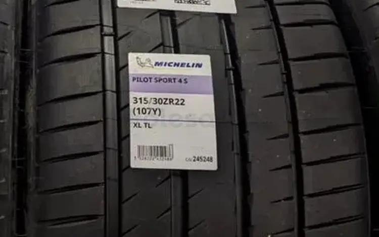 Michelin Pilot Sport 4 S 295/35 R21 315/35 R22 107Yүшін550 000 тг. в Астана