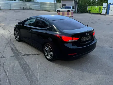Hyundai Elantra 2015 года за 5 600 000 тг. в Алматы – фото 6