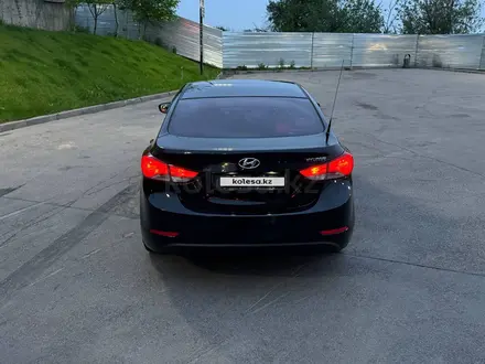 Hyundai Elantra 2015 года за 5 600 000 тг. в Алматы – фото 8