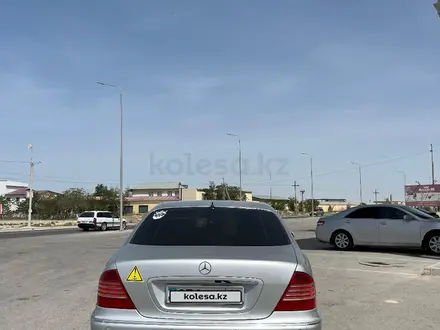 Mercedes-Benz S 320 1999 года за 2 450 000 тг. в Актау – фото 4