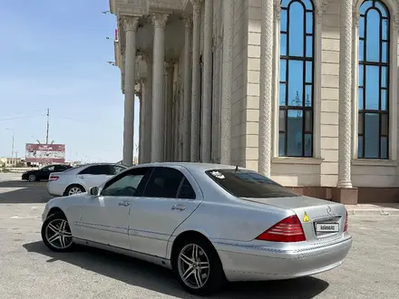 Mercedes-Benz S 320 1999 года за 2 450 000 тг. в Актау – фото 6