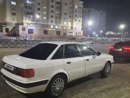 Audi 80 1992 года за 1 100 000 тг. в Астана – фото 6