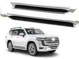 Пороги (подножки) с LED подсветкой для Toyota Land Cruiser 300 (2021-2024) за 230 000 тг. в Астана