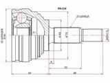 Шрус наружный, граната за 9 250 тг. в Талдыкорган