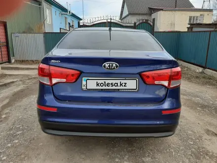 Kia Rio 2015 года за 6 500 000 тг. в Алматы – фото 2