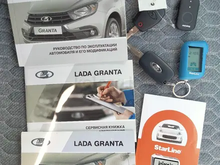 ВАЗ (Lada) Granta 2191 2020 года за 4 300 000 тг. в Актобе – фото 16