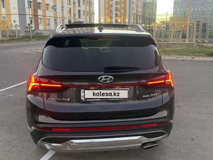 Hyundai Santa Fe 2021 года за 13 800 000 тг. в Туркестан – фото 4