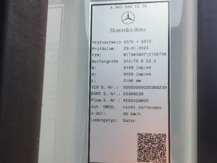 Mercedes-Benz  Actros 2024 года за 75 000 000 тг. в Астана – фото 27