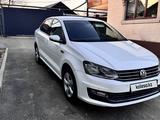 Volkswagen Polo 2019 года за 6 200 000 тг. в Алматы – фото 4