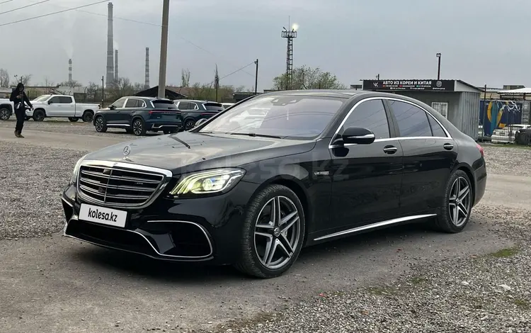 Mercedes-Benz S 63 AMG 2018 годаүшін36 000 000 тг. в Алматы