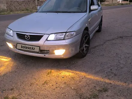 Mazda 626 2000 года за 2 400 000 тг. в Мерке – фото 4