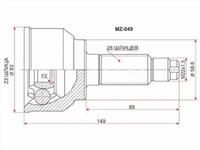 Шрус наружный , граната наружнаяfor9 850 тг. в Караганда