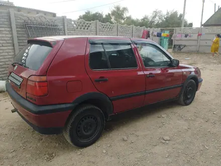 Volkswagen Golf 1993 года за 850 000 тг. в Тараз – фото 3