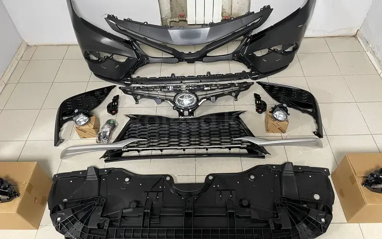 Бампер / капот / Фары / Решетка / Морда на Камри 75 Американец XSE / SE за 35 000 тг. в Алматы
