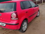 Volkswagen Polo 2007 года за 2 700 000 тг. в Аулиеколь – фото 2