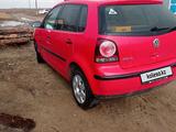 Volkswagen Polo 2007 года за 2 700 000 тг. в Аулиеколь – фото 4