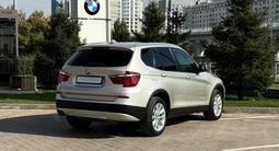 BMW X3 2014 года за 8 900 000 тг. в Астана – фото 5