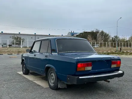 ВАЗ (Lada) 2107 2007 года за 1 300 000 тг. в Аральск – фото 5