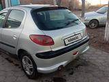 Peugeot 206 2004 годаүшін2 500 000 тг. в Караганда – фото 5