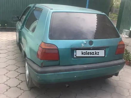 Volkswagen Golf 1993 года за 1 100 000 тг. в Алматы – фото 2
