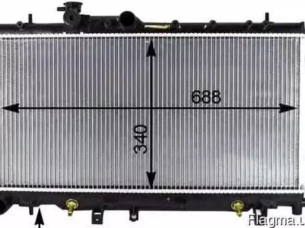 Радиатор охлаждения на субару за 999 тг. в Астана
