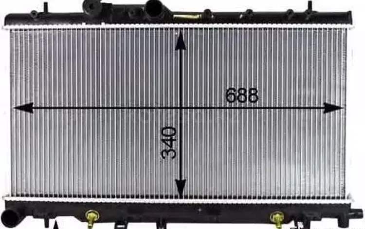 Радиатор охлаждения на субару за 999 тг. в Астана