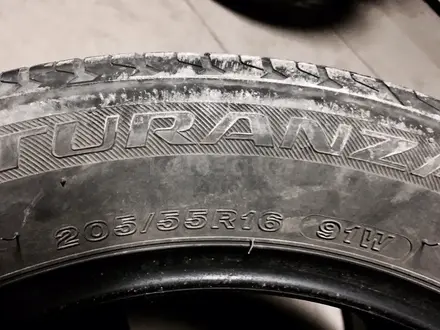 Летние шины Bridgestone Turanza 205/55/16 каждаяүшін14 990 тг. в Астана – фото 4