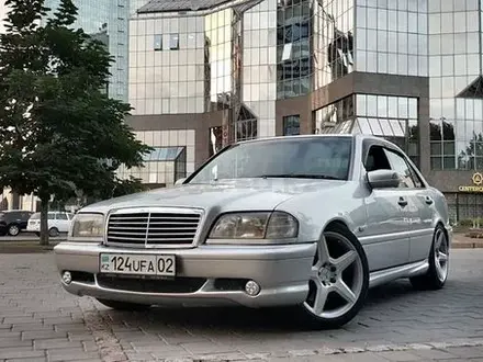 Передний бампер AMG c55 для Mercedes Benz w202 за 55 000 тг. в Алматы – фото 16