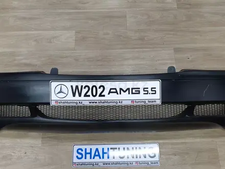 Передний бампер AMG c55 для Mercedes Benz w202 за 55 000 тг. в Алматы – фото 17