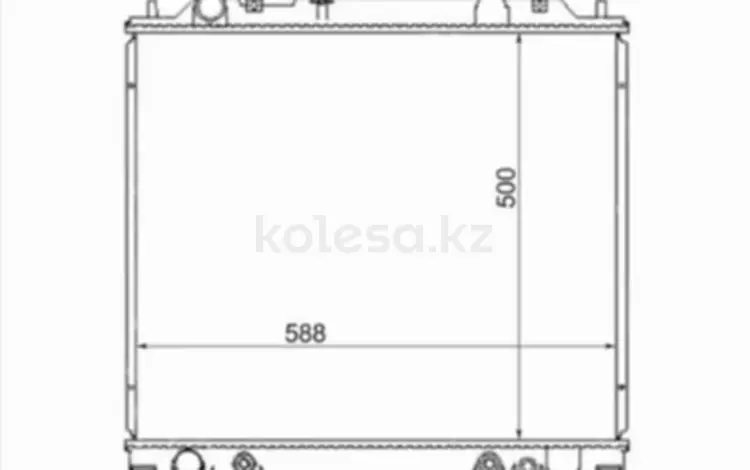 Радиатор Двигателя за 32 250 тг. в Павлодар