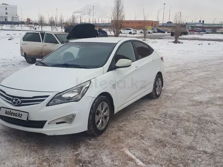 Hyundai Solaris 2015 года за 3 400 000 тг. в Астана – фото 9