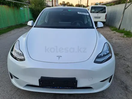 Tesla Model Y 2021 года за 21 200 000 тг. в Алматы – фото 5