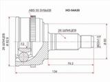 Шрус наружныйүшін11 850 тг. в Шымкент